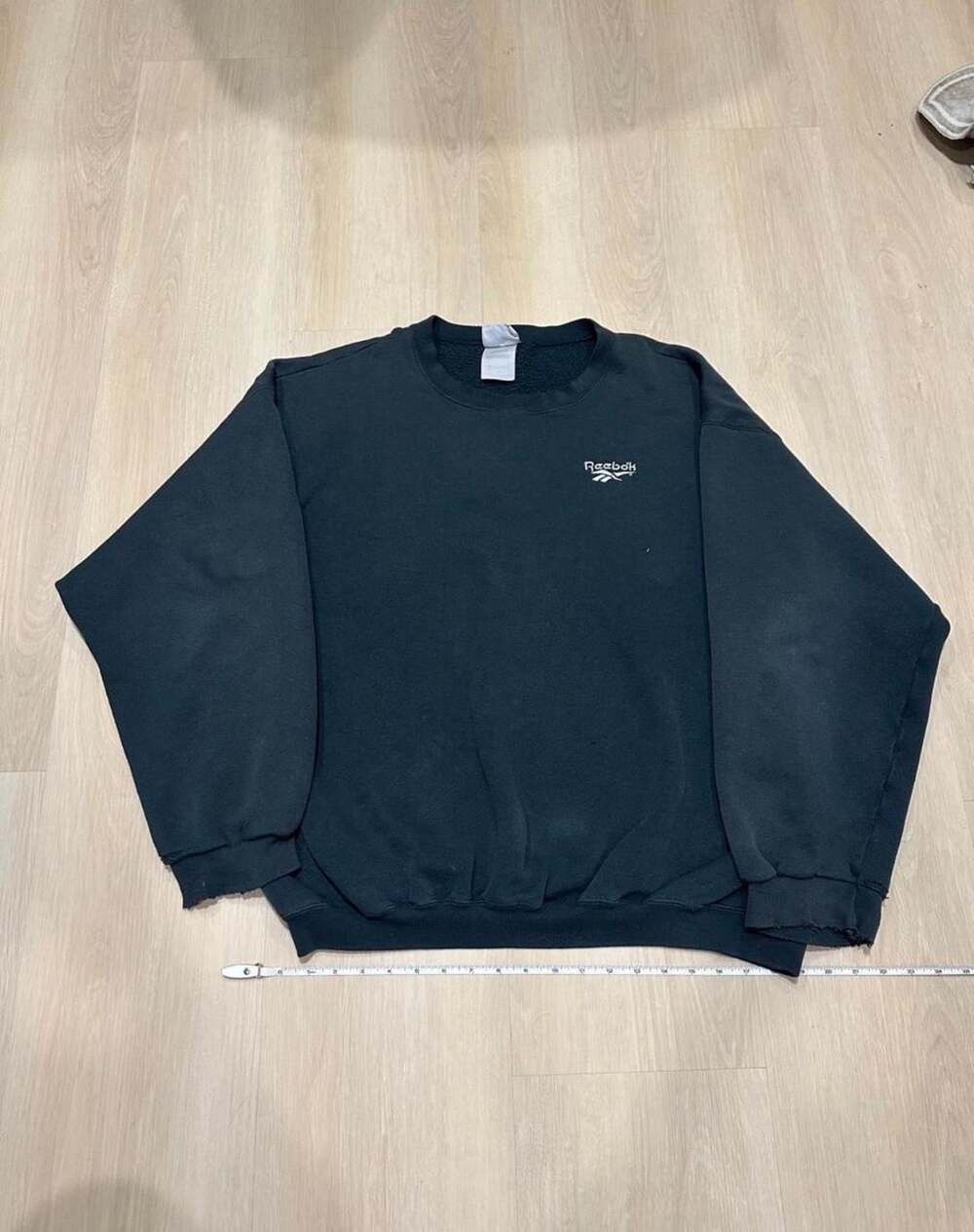 Reebok Vintage Embroidered Crewneck Sweatshirt green